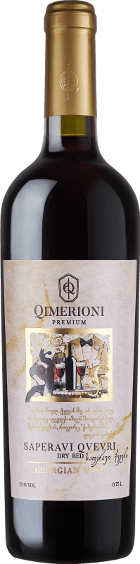 25,95 € 送料無料 | 赤ワイン Qimerioni Qvevri I.G. Kakheti カッペティ ジョージア Saperavi — サペラヴィ Organic — 有機 75 cl