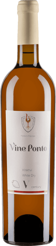 33,95 € Spedizione Gratuita | Vino Arancione Vine Ponto Qvevri I.G. Kakheti Kakheti Georgia Khikhvi 75 cl