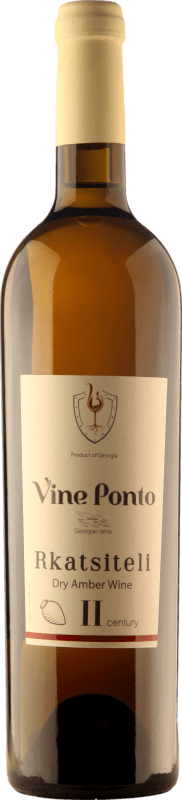 28,95 € Spedizione Gratuita | Vino Arancione Vine Ponto Qvevri I.G. Kakheti Kakheti Georgia Rkatsiteli 75 cl