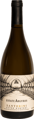 78,95 € Envio grátis | Vinho Branco Argyros Nykteri Cuvée P.D.O. Santorini Santorini Grécia Assyrtiko 75 cl