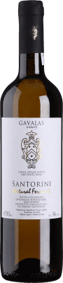 61,95 € Envio grátis | Vinho Branco Gavalas Natural Ferment P.D.O. Santorini Santorini Grécia Assyrtiko 75 cl