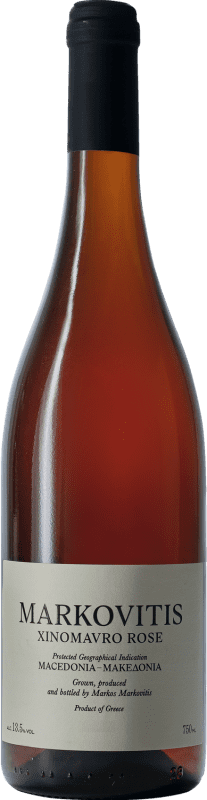 19,95 € 免费送货 | 桃红葡萄酒 Markovitis Rosé — 桃红葡萄酒 P.D.O. Naoussa Naoussa 希腊 Xinomavro 75 cl