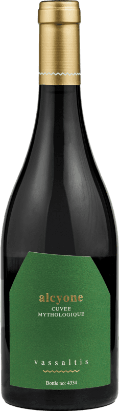 91,95 € Бесплатная доставка | Белое вино Vassaltis Alcyone Mythologique Cuvée P.D.O. Santorini Santorini Греция Assyrtiko — Ассиртико 75 cl
