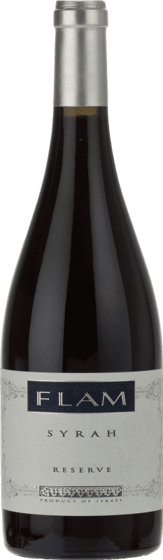 77,95 € 送料無料 | 赤ワイン Flam レセルバ P.D.O. Judean Hills イスラエル Syrah — シラー 75 cl Kosher — コーシャ