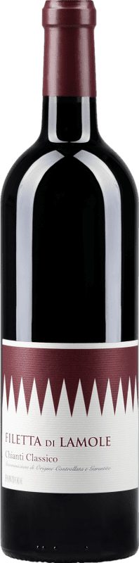 38,95 € 免费送货 | 红葡萄酒 Fontodi Filetta di Lamole 经典 D.O.C.G. Chianti 托斯卡纳 意大利 Sangiovese — 桑娇维塞 Organic — 有机 75 cl