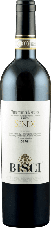 54,95 € 送料無料 | 白ワイン Bisci Senex レセルバ D.O.C. Verdicchio di Matelica マルケ イタリア Verdicchio — ヴェルディッキオ 75 cl
