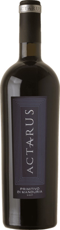 36,95 € Free Shipping | Red Wine La Bollina Actarus D.O.C. Primitivo di Manduria Puglia Italy Primitivo 75 cl