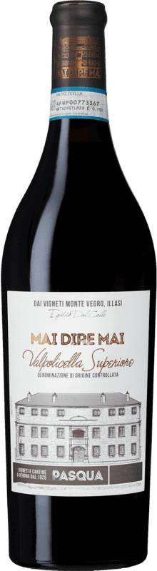 56,95 € Free Shipping | Red Wine Pasqua Mai Dire Mai Superior D.O.C. Valpolicella Veneto Italy 75 cl