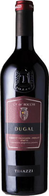 27,95 € Envío gratis | Vino Tinto Ca' de'Rocchi Dugal Cabernet Sauvignon Merlot I.G.T. Veneto Veneto Italia Merlot, Cabernet Sauvignon 75 cl