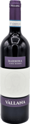 24,95 € Free Shipping | Red Wine Vallana Piemonte Italy Barbera 75 cl