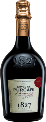 42,95 € 免费送货 | 白起泡酒 Château Purcari Brut — 起泡酒 干型 Cuvée 摩尔多瓦共和国 Fetească — 费特亚斯卡 75 cl