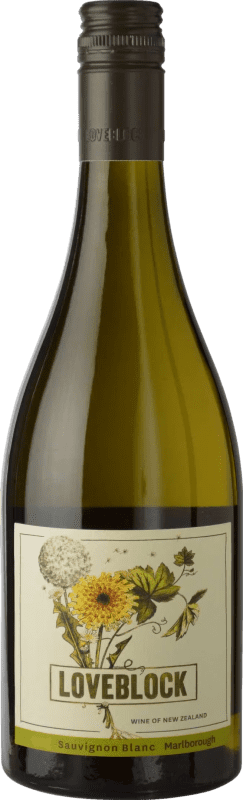 29,95 € 免费送货 | 白葡萄酒 Loveblock I.G. Marlborough 马尔堡 新西兰 Sauvignon — 苏维浓 Organic — 有机 75 cl