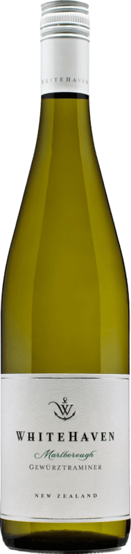 25,95 € Envío gratis | Vino Blanco Whitehaven I.G. Marlborough Marlborough Nueva Zelanda Gewürztraminer 75 cl