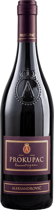 23,95 € Envío gratis | Vino Tinto Aleksandrovic Serbia Prokupac 75 cl