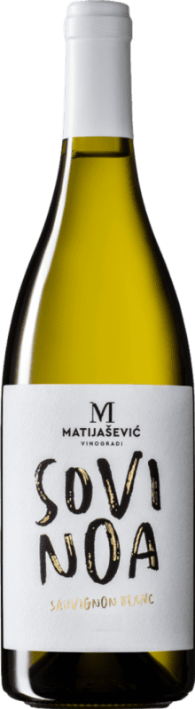 46,95 € Free Shipping | White Wine Matijasevic SoviNoa Serbia Sauvignon 75 cl