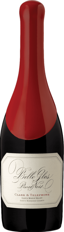 97,95 € Envio grátis | Vinho Tinto Belle Glos Clark & Telephone California Estados Unidos Pinot Noir 75 cl