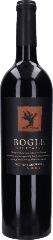 22,95 € 送料無料 | 赤ワイン Bogle Old Vines — 古木 カリフォルニア州 アメリカ Zinfandel — ジンファンデル 75 cl