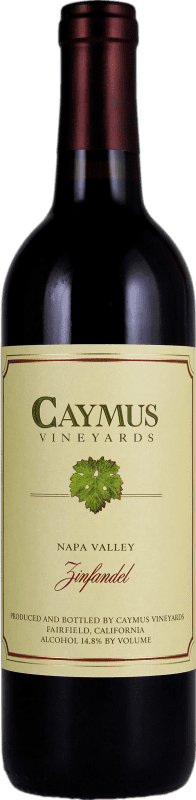 69,95 € Бесплатная доставка | Красное вино Caymus Калифорния Соединенные Штаты Zinfandel — Зинфандель 75 cl