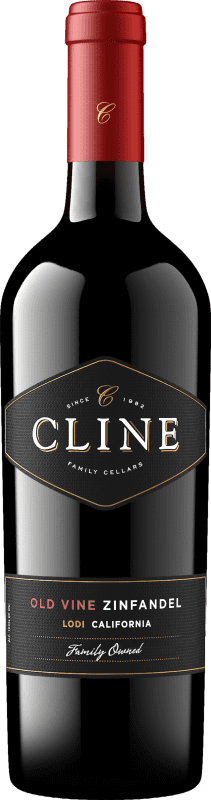 26,95 € 免费送货 | 红葡萄酒 Cline Old Vines — 老藤 加州 美国 Zinfandel — 金芬黛 Organic — 有机 75 cl