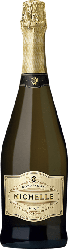 22,95 € Kostenloser Versand | Weißer Sekt Château Ste. Michelle Brut — Herb Sparkling — Sekt Washington Vereinigte Staaten Pinot Noir — Spätburgunder, Chardonnay, Pinot Gris — Grauburgunder 75 cl