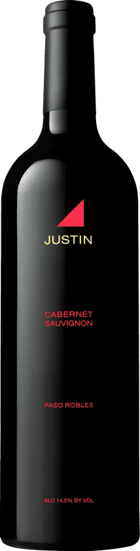79,95 € Envío gratis | Vino Tinto Justin California Estados Unidos Cabernet Sauvignon 75 cl