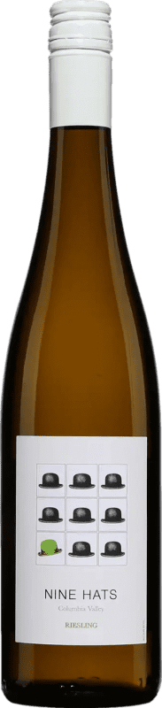 19,95 € Envío gratis | Vino Blanco Long Shadows Nine Hats Washington Estados Unidos Riesling 75 cl