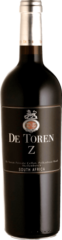 48,95 € 送料無料 | 赤ワイン De Toren Z プライベートコレクション I.G. Stellenbosch ステレンボッシュ 南アフリカ Merlot — メルロー, Cabernet Sauvignon — カベルネ・ソーヴィニヨン, Cabernet Franc — カベルネ・フラン, Malbec — マルベック, Petit Verdot 75 cl