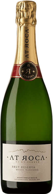 23,95 € Free Shipping | White Sparkling Wine AT Roca Brut Reserve — Aged D.O. Penedès Catalonia Spain Macabeo, Xarel·lo, Parellada 75 cl