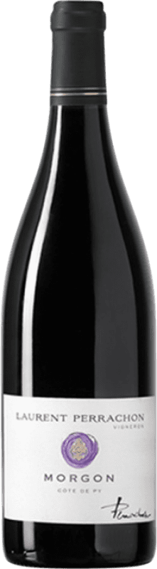 35,95 € Spedizione Gratuita | Vino Rosso Laurent Perrachon Côte du Py A.O.C. Morgon Beaujolais Francia Gamay 75 cl