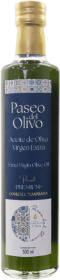 24,95 € Envío gratis | Aceite de Oliva Paseo del Olivo Transparente Cosecha Temprana, AOVE Virgen Extra Jaén España Picual Botella Medium 50 cl