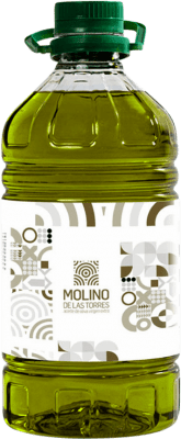 22,95 € 免费送货 | 橄榄油 Molino de las Torres EVOO 特级初榨 Jaén 西班牙 Picual — 皮夸尔 塑料桶 2 L PET — 塑料
