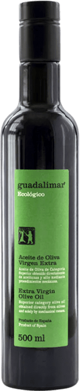 14,95 € Envío gratis | Aceite de Oliva Guadalimar Cosecha Temprana, AOVE Virgen Extra Jaén España Picual Eco — Ecológico Botella Medium 50 cl