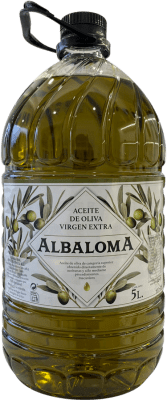 54,95 € Бесплатная доставка | Оливковое масло Albaloma ЭВО Экстра Вирджин Jaén Испания Канистра 5 L PET — ПЭТ