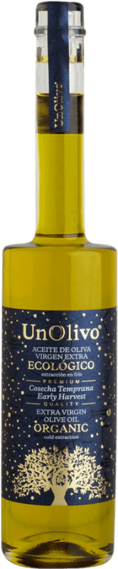 25,95 € Spedizione Gratuita | Olio d'Oliva UnOlivo Cosecha Temprana — Raccolta Precoce, EVO Extra Vergine Jaén Spagna Picual Eco — Biologico Bottiglia Medium 50 cl