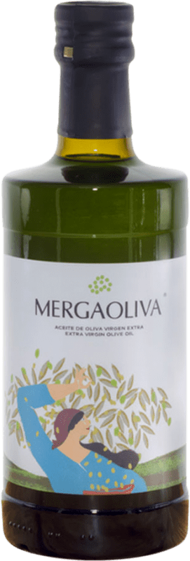 24,95 € 免费送货 | 橄榄油 Mergaoliva Alba EVOO 特级初榨 Jaén 西班牙 Picual — 皮夸尔 中瓶装 50 cl
