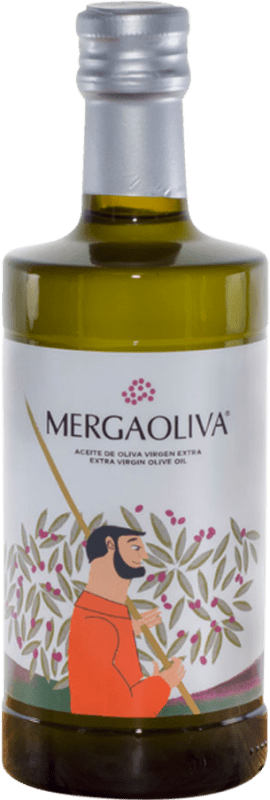 15,95 € Kostenloser Versand | Olivenöl Mergaoliva Cénit E-NOL Extra Nativ Jaén Spanien Picual Medium-Flasche 50 cl