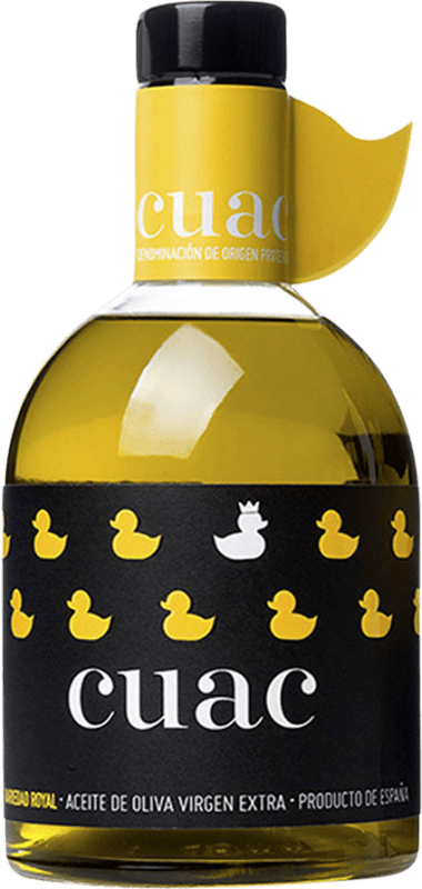 34,95 € Envio grátis | Azeite de Oliva Cuac AOVE Virgem Extra D.O. Sierra de Cazorla Jaén Espanha Royal Garrafa Medium 50 cl
