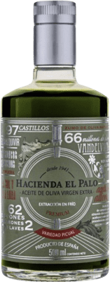 18,95 € Envío gratis | Aceite de Oliva Hacienda el Palo Premium Jaén España Picual Botella Medium 50 cl