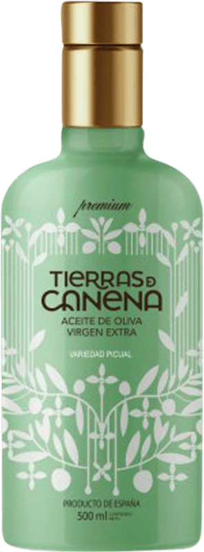 17,95 € Envoi gratuit | Huile d'Olive Tierras de Canena Premium, HOVE Vierge Extra Jaén Espagne Picual Bouteille Medium 50 cl