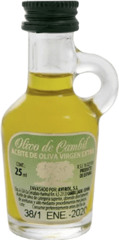 512,95 € 送料無料 | 3個入りボックス オリーブオイル Avirol Olivo de Cambil EVOO エキストラバージン D.O. Sierra Mágina Jaén スペイン Picual — ピクアル ミニチュアボトル 2 cl