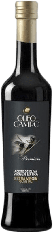13,95 € Envío gratis | Aceite de Oliva Oleocampo Premium, AOVE Virgen Extra Jaén España Picual Botella Medium 50 cl