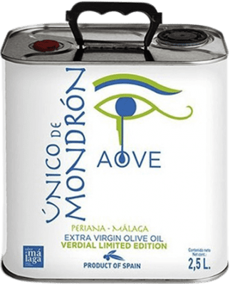 43,95 € 送料無料 | オリーブオイル Mondrón Único EVOO エキストラバージン Málaga スペイン Verdial — ヴェルディアル スペシャル缶 2,5 L