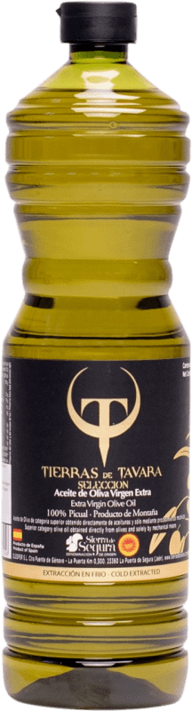 10,95 € Kostenloser Versand | Olivenöl Tierras de Tavara Auswahl, E-NOL Extra Nativ D.O. Sierra de Segura Jaén Spanien Picual 1 L PET