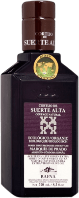 103,95 € 免费送货 | 盒装8个 橄榄油 Cortijo de Suerte Alta Marqués de Prado Virgen Extra Ecológico Natural D.O. Baena Córdoba 西班牙 小瓶 25 cl
