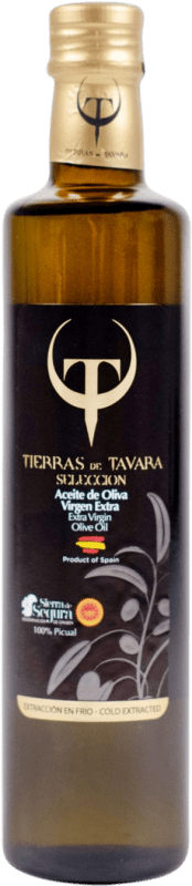 5,95 € 免费送货 | 橄榄油 Tierras de Tavara 甄选, Premium — 高端, EVOO 特级初榨 D.O. Sierra de Segura Jaén 西班牙 Picual — 皮夸尔 中瓶装 50 cl