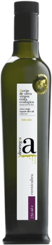 12,95 € 送料無料 | オリーブオイル Deortegas EVOO エキストラバージン ムルシア地方 スペイン Cornicabra — コルニカブラ Eco — エコ ビオ オーガニック 小瓶 25 cl