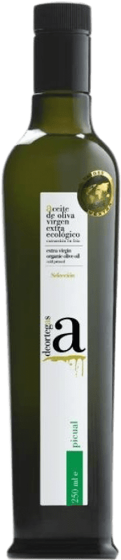 12,95 € 免费送货 | 橄榄油 Deortegas EVOO 特级初榨 穆尔西亚地区 西班牙 Picual — 皮夸尔 Eco — 生态 有机 天然 小瓶装 25 cl