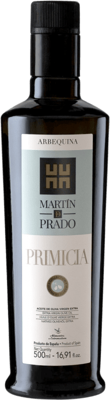 28,95 € Envio grátis | Azeite de Oliva Martín de Prado Primicia AOVE Virgem Extra Cáceres Espanha Arbequina Garrafa Medium 50 cl