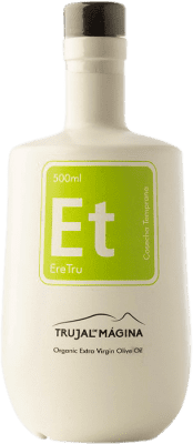 18,95 € Бесплатная доставка | Оливковое масло Trujal de Mágina Et EreTru Cosecha Temprana — Ранний урожай, ЭВО Экстра Вирджин D.O. Sierra Mágina Jaén Испания Picual — Пикуаль Eco — Эко Био Органический Средняя бутылка 50 cl