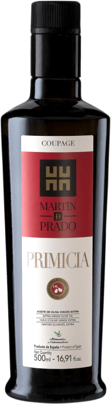 28,95 € Spedizione Gratuita | Olio d'Oliva Martín de Prado Primicia EVO Extra Vergine Cáceres Spagna Bottiglia Medium 50 cl